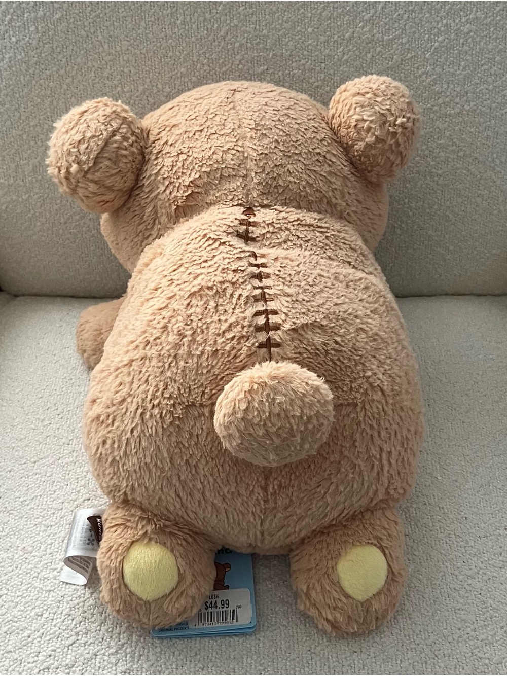 Rilakkuma Tan Plush Stuffed Teddy Bear - Picture 6 of 7